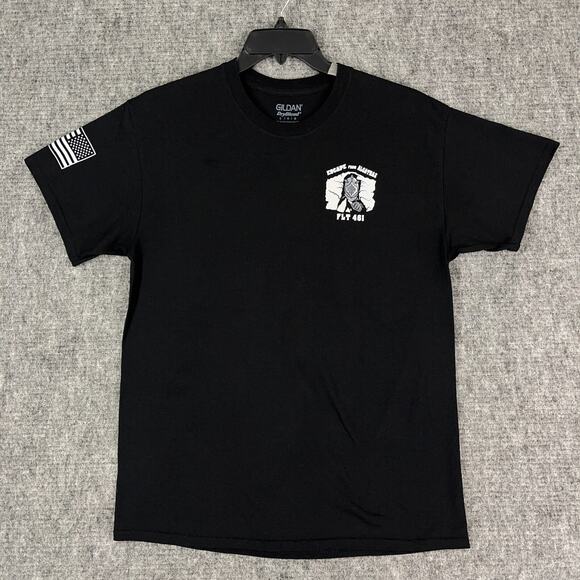 PTF 461 Get Juiced Mens L Military Graphic Tee Patriotic Training Shirt USA - Picture 3 of 10